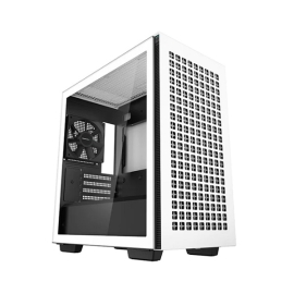 Deepcool White CH370 Mini Tower Chassis DP-R-CH370-WHNAM1-G-1