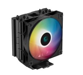 DeepCool AG400 Black ARGB Single-Tower CPU Cooler,TDP 220W,120mm Static ARGB Fan, Direct-Touch Copper Heat Pipes, Intel LGA1700/AMD AM5 Support R-AG400-BKANMC-G-2