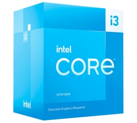 New Intel Core i3 13100F CPU 3.1GHz (4.5GHz Turbo) 13th Gen LGA1700 4-Cores 8-Threads 12MB 58W Graphic Card Required Retail Raptor Lake with Fan BX8071513100F