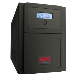 APC Easy UPS 1000VA/700W Line Interactive UPS, Tower, 230V/10A Input, 6x IEC C13 Outlets, Lead Acid Battery, Network Slot SMV1000CAI