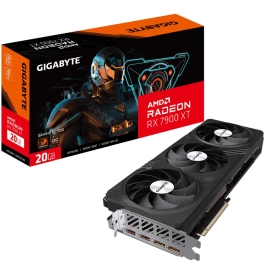 Gigabyte AMD Radeon RX 7900 XT Gaming OC 20G Video card, PCI-E 4.0, GDDR6, 3x DP2.1, 2x HDMI 2.1 GV-R79XTGAMING OC-20GD 1.0