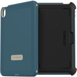 OtterBox Defender Apple iPad (10.9") (10th Gen) Case Baja Beach (Blue) - (77-90081), Built-in Screen Protector, Pencil Holder, Multi-Layer 77-90081