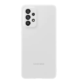 Samsung Galaxy A73 5G (6.7") Silicon Cover - White (EF-PA736TWEGWW), Slender form, serious safeguarding, Protect Your Phone from Shocks and Bumps EF-PA736TWEGWW