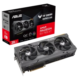 ASUS AMD Radeon TUF-RX7900XT-O20G-GAMING OC Edition 20GB GDDR6 TUF-RX7900XT-O20G-GAMING