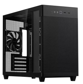 ASUS Prime AP201 Tempered Glass Black MicroATX Case, Tool-free Side Panels, ATX PSUs Up To 180mm, 360mm Coolers Support, Graphic Cards Up To 338mm AP201 ASUS PRIME CASE TG