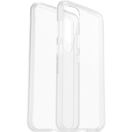 OtterBox React Samsung Galaxy S23+ 5G (6.6") Case Clear - (77-91305), Antimicrobial, DROP+, Raised Edges, Hard Case with Soft Grip, Ultra-Slim 77-91305