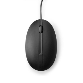 HP 128 Laser Wired Mouse - 1200DPI 2 Buttons Scroll Optical Laser Sensor 180cm Cable USB-A Light Weight 80g Plug&Play 265D9AA