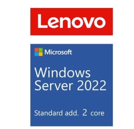LENOVO Windows Server 2022 Standard Additional License (2 core) (No Media/Key) (APOS) ST50 / ST250 / SR250 / ST550 / SR530 / SR550 / SR65 7S05007JWW
