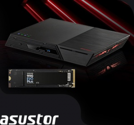 ASUSTOR 6-BAY FLASHTOR 6 GEN2 SSD NAS + 1X SAMSUNG MZ-V9S4T0BW