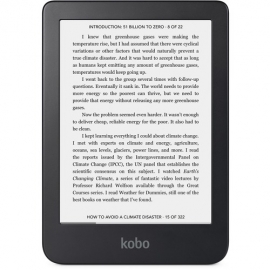Kobo Clara 2E Digital Text Reader - Deep Ocean - 12000 Book(s) - 16 GB Flash - 6" Display - Touchscreen - 1488 x 1072 - Wireless LAN - Bluetooth - USB Type C N506-KU-OB-K-EP