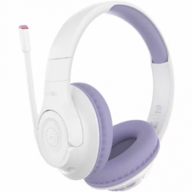Belkin SoundForm Inspire Wired/Wireless Over-the-ear, On-ear Stereo Headset - Lavender - Binaural - Ear-cup - 914.4 cm - Bluetooth - Mini-phone (3.5mm) AUD006BTLV