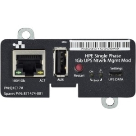 Single Phase 1Gb UPS Network Management Module Q1C17A