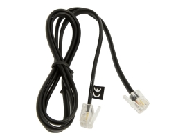 Jabra RJ9 4P4C To RJ6 6P4C Converter Cord 8800-00-101