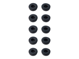 Jabra Engage 55/65/75 Stereo Headset Leatherette Ear Cushio Ns, Black, 10 Pcs 14101-60