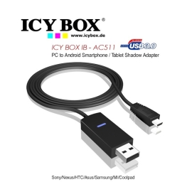 Icy Box Pc To Android Smartphone/Tablet Shadow Adapter (Ib-Ac511) MOBICYAC511