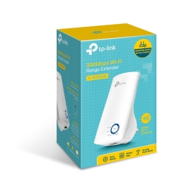 TP-Link Tl-Wa850Re N300 WiFi Range Extender 2.4GHz (300Mbps) 1x100Mbps LAN 802.11bgn 2x OnBoard Antennas Mini Size Wall-mounted (~Tl-Wa855Re) TL-WA850RE
