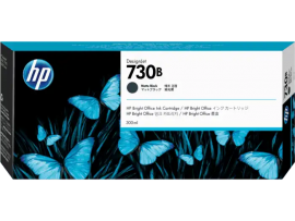 HP 730B 300ML MATTE BLACK DESIGNJET INK CARTRIDGE - T1700 / NEW SD PRO MFP / T1600 / T2600 3ED51A