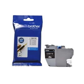 Brother Lc-3317C Cyan Ink Cartridge - Mfc-J5330Dw/J5730Dw/J6530Dw/J6730Dw/J6930Dw/ - Up To 550 Pages LC-3317C