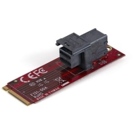 StarTech.com M.2 To U.2 Adapter - Taa Compliant - Add U.2 PCIe NVMe SSD Performance To Your Desktop Computer Or Server By Connecting A U.2 SSD To An M.2 PCIe X4 Host Interface - U.2 To M.2 Adapter For 2.5" U.2 NVMe SSD - Native Os Support - U.2 SSD Adapt