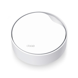 Tp-Link Deco AX3000 Mesh Wi-Fi 6 Dual-Band System, 2.5GbE POE(1), GbE POE(1), 1-Pack, 3YR DECO X50-POE(1-PACK)
