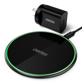 Choetech T559-F 15W Wireless Charging Pad With Ac Adapter ELECHOT559F
