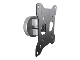Startech.Com Monitor Wall Mount, Tilt, Swivel, <34", <15KG, Up To 100x100 Vesa, Black, 5YR ARMWALL