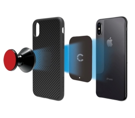 Cygnett MagMount Plus Car Dash and Window Phone Magnetic Mount - Black(CY2378ACDAS), 360° Adjustable, Quickly & Securely, Adhesive Mount CY2378ACDAS