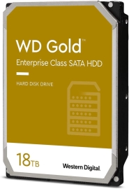 Western Digital 18TB WD Gold Enterprise Class Internal Hard Drive - 7200 RPM Class, SATA 6 Gb/s, 512 MB Cache, 3.5"- 5 Years Limited Warranty WD181KRYZ