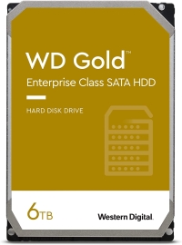 Western Digital 6TB WD Gold Enterprise Class Internal Hard Drive - 7200 RPM Class, SATA 6 Gb/s, 256 MB Cache, 3.5" - 5 Years Limited Warranty WD6003FRYZ