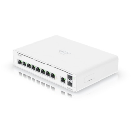 Ubiquiti host console with an integrated switch and multi-gigabit Ethernet gateway UISP-Console