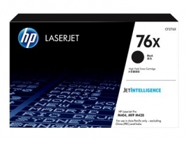 HP 76X Black Toner - High Yield. Approx 10K Pages - For M404 M428 Model Printers Cf276X
