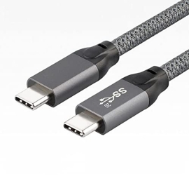1M USB 3.2 (3.1 GEN 2x2) USB Type C Male Cable | Supports 20Gbps and 100W - 005.004.0502