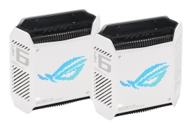 ASUS ROG Rapture GT6 AX10000 WiFi 6Tri-Band Gaming Mesh Routers White Colour (2 Pack) GT6 (W-2-PK)