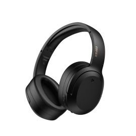 Edifier W820NB Plus Active Noise Cancelling Wireless Bluetooth Stereo Headphone Headset 49 Hours Playtime, Bluetooth V5.2, Hi-Res Audio wireless-Black W820NB Plus