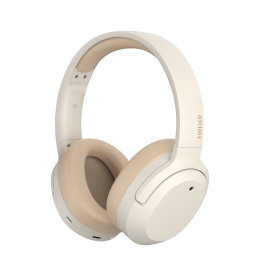 Edifier W820NB Plus Active Noise Cancelling Wireless Bluetooth Stereo Headphone Headset 49 Hours Playtime, Bluetooth V5.2, Hi-Res Audio wireless-Ivory W820NB Plus-Ivory