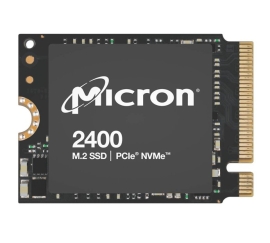 Micron/Crucial 2400 1TB M.2 2230 NVMe SSD 4500/3600 MB/s 600K/650K 300TBW 2M MTTF AES 256-bit Encryption 3yrs wty MTFDKBK1T0QFM-1BD1AABYYR
