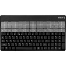 Cherry G86-61400Euadaa Pos Keyboard - Qwerty Layout - 135 Key(s) - 135 Programmable Key(s) - 54 Relegendable Key(s) - USB - Black G86-61400EUADAA