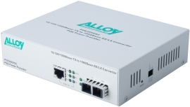 Alloy POE3000SC 10/100/1000Base-T PoE+ RJ-45 to 1000Base-SX Multimode (SC) Converter. Wavelength: 850nm. Max. range 550m POE3000SC