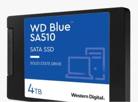 Western Digital WD Blue 4TB 2.5" SATA SSD 560R/530W MB/s 95K/82K IOPS 600TBW 1.75M hrs MTBF 3D NAND 7mm 5yrs Wty WDS400T3B0A