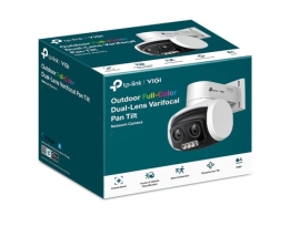 TP-Link VIGI 4MP C540V Outdoor Full-Color Dual-Lens Varifocal Pan Tilt Network Camera,Two-Way Audio, Smart Detection VIGI C540V