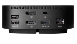 HP USB-C Dock G5 Essential Dock - 3xDisplays 1xUSB-C 4xUSB 3.0 2xDisplayPort 1xHDMI 1xRJ45 1xHeadphone/Mic Combo 65W PD for HP Notebook 784Q9AA