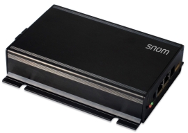SNOM PA1Announcement System, Plus VoIP Paging Amplifier, HD Audio, PoE, Headset Connectable SNOM-PA1-PLUS