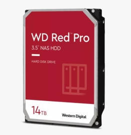 Western Digital WD Red Plus 14TB 3.5" NAS HDD SATA3 7200RPM 512MB Cache 24x7 180TBW ~8-bays NASware 3.0 CMR Tech 3yrs wty ~WD142KFGX WD142KFGX
