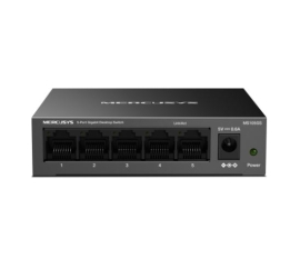 Mercusys MS105GS 5-Port Gigabit Desktop Switch, 5×10/100/1000 MbpsRJ45 port Supporting Auto-MDI/MDIX MS105GS