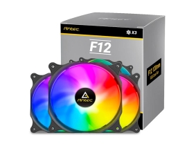 Antec F12 Racing ARGB 3PK with ARGB and PWM Controller. Full Spectrum ARGB lighting and efficient cooling. Visual appealing 120mm x 3 Case Fan. F12 Racing ARGB 3PK