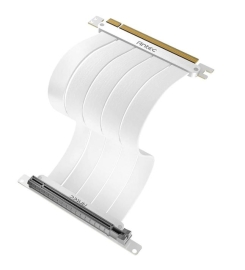 Antec PCIE-4.0 Riser Cable (200mm) White, Up to RTX4090 AT-RCAB-W200-PCIE4-RTX40