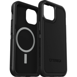 OtterBox Defender XT MagSafe Apple iPhone 15 Plus (6.7") Case Black - (77-92961), DROP+ 5X Military Standard,Multi-Layer,Raised Edges,Port Covers 77-92961