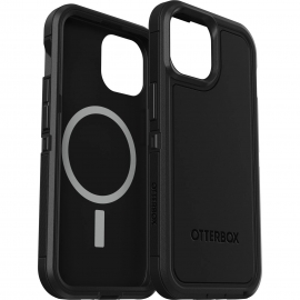 OtterBox Defender XT MagSafe Apple iPhone 15 Pro Max (6.7") Case Black - (77-92966), DROP+ 5X Military Standard, Multi-Layer, Raised Edges 77-92966