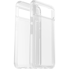 OtterBox Symmetry Clear Google Pixel 8 Case Clear - (77-94207), DROP+ 3X Military Standard, Raised Edges, Ultra-Sleek, Reinforced Corners 77-94207