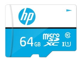 HP U1 64GB MicroSD SDHC SDXC UHS-I Memory Card 100MB/s Class 10 Full HD Magnet Shock Temperature Water Proof (No Adaptor) HFUD064-1U1BA-N